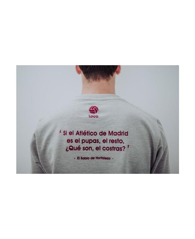 Spezial Madrid Loco Legend "El Sabio De Hortaleza" Sweatshirt Grey