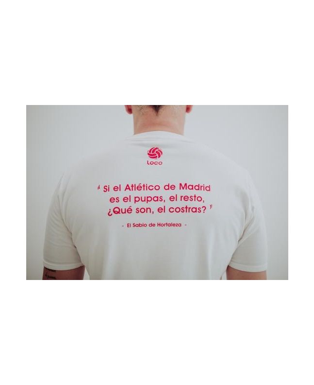 Spezial Madrid Loco Legend "El Sabio De Hortaleza" Tee White