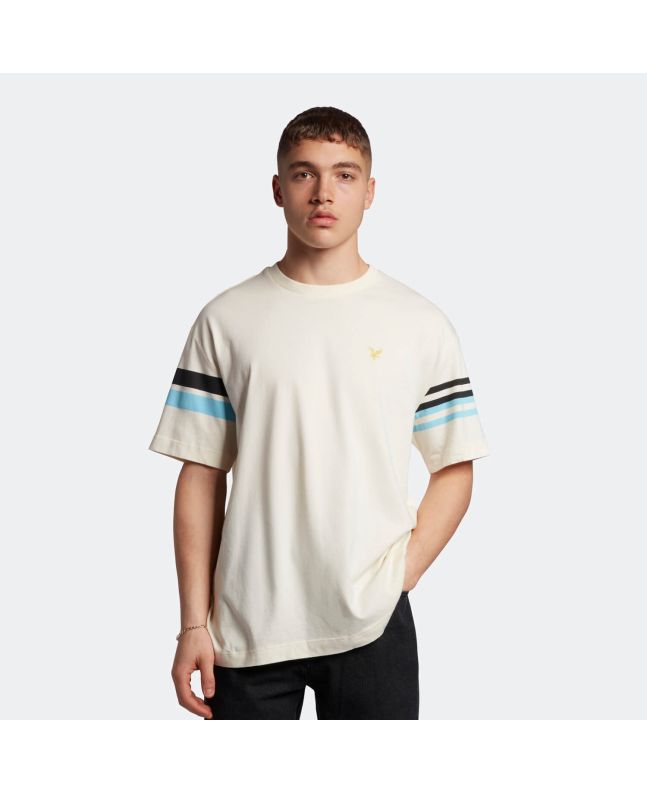 Spezial Madrid Lyle & Scott Archive Stripe Sleeve Tee Vanilla Ice