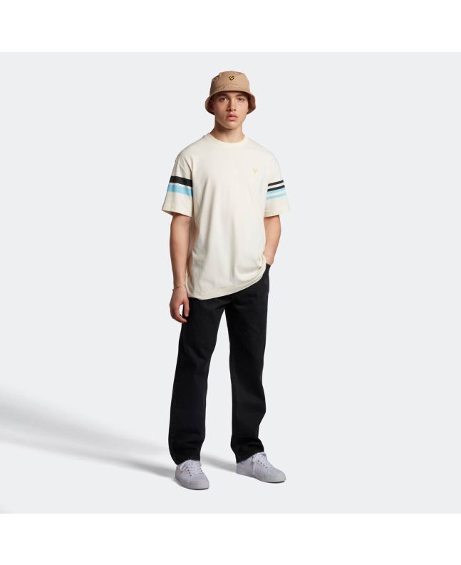 Spezial Madrid Lyle & Scott Archive Stripe Sleeve Tee Vanilla Ice