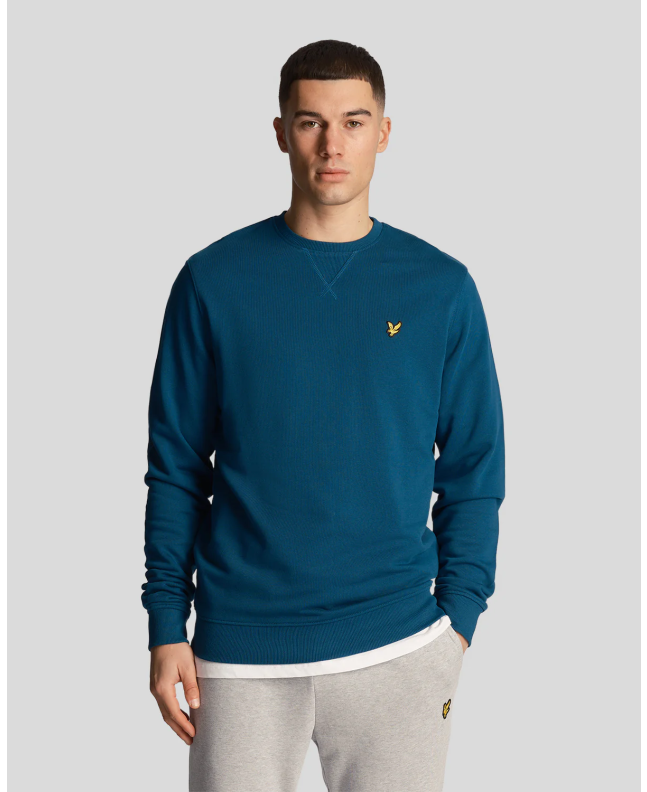 Spezial Madrid Lyle & Scott Crew Neck Sweatshirt Apres Navy