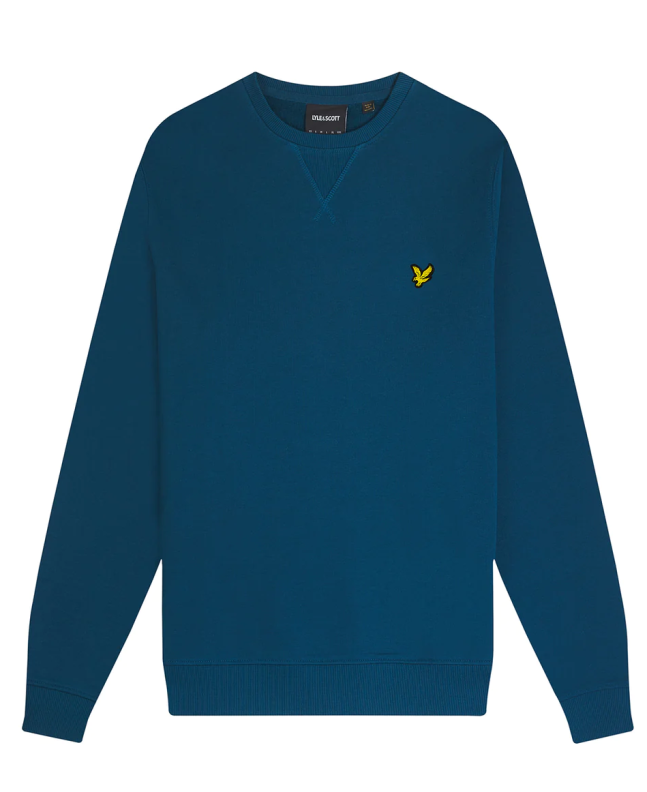 spezial madrid Lyle & Scott Crew Neck Sweatshirt Apres Navy