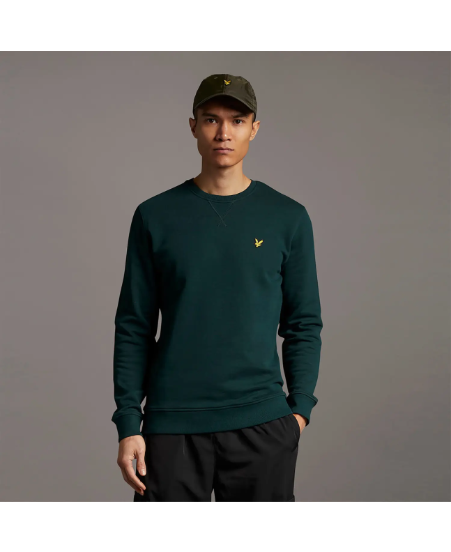 Spezial Madrid Lyle & Scott Crew Neck Sweatshirt Dark Green