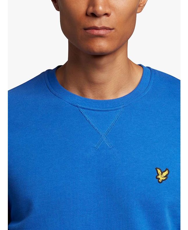 Spezial Madrid Lyle & Scott Crew Neck Sweatshirt Electric Cobalt