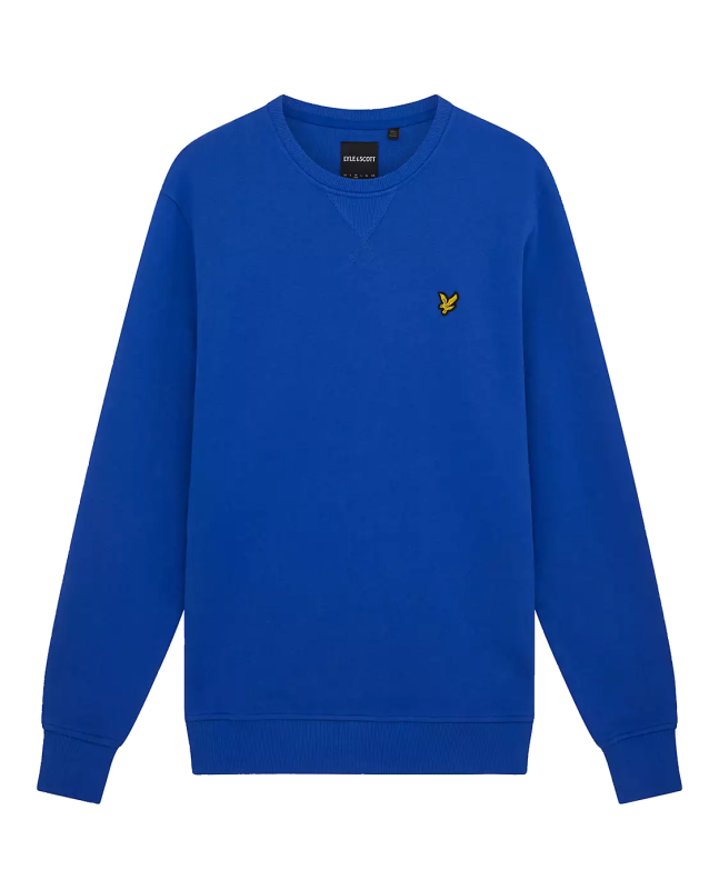 spezial madrid Lyle & Scott Crew Neck Sweatshirt Electric Cobalt