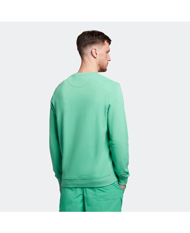 Spezial Madrid Lyle & Scott Crew Neck Sweatshirt Green Glaze