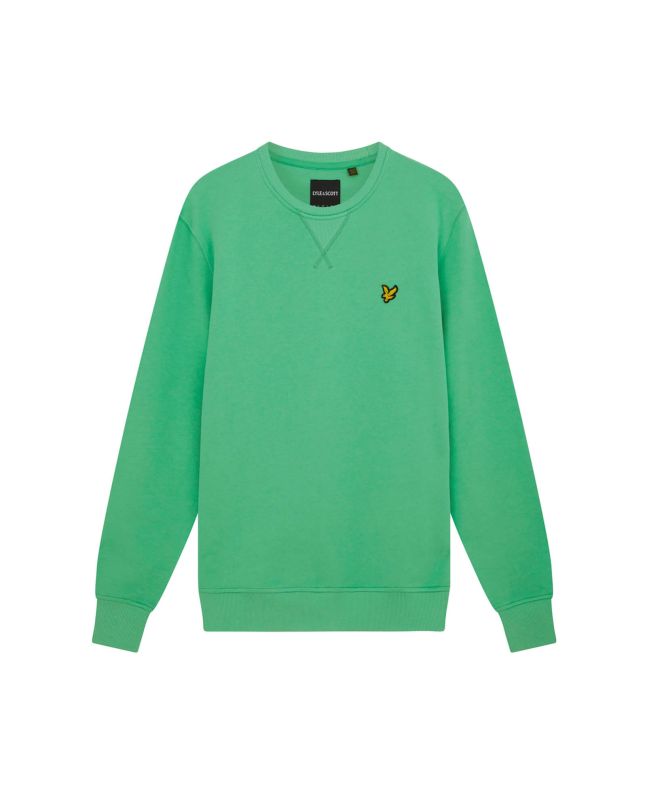 spezial madrid Lyle & Scott Crew Neck Sweatshirt Green Glaze