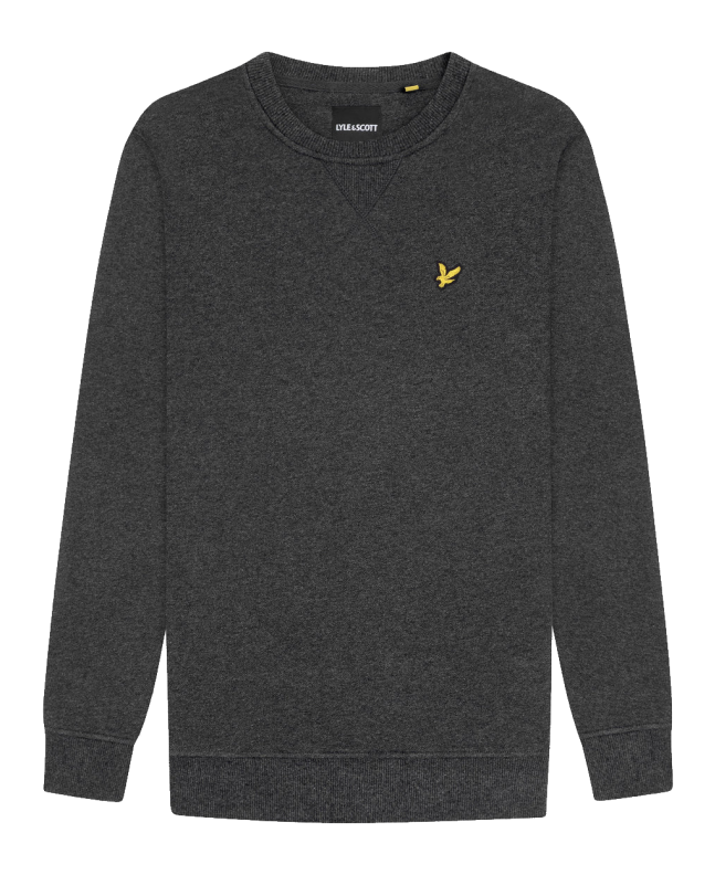 spezial madrid Lyle & Scott Crew Neck Sweatshirt Gunmetal