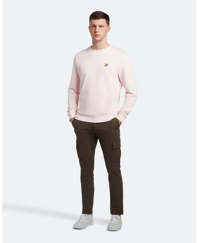 Spezial Madrid Lyle & Scott Crew Neck Sweatshirt Light Pink