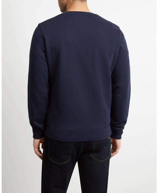 Spezial Madrid Lyle & Scott Crew Neck Sweatshirt Navy