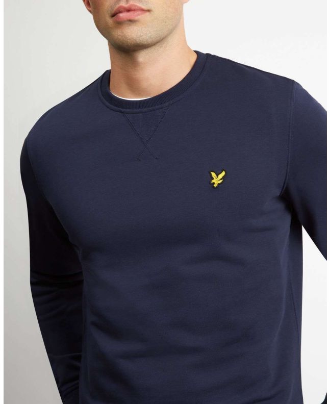Spezial Madrid Lyle & Scott Crew Neck Sweatshirt Navy