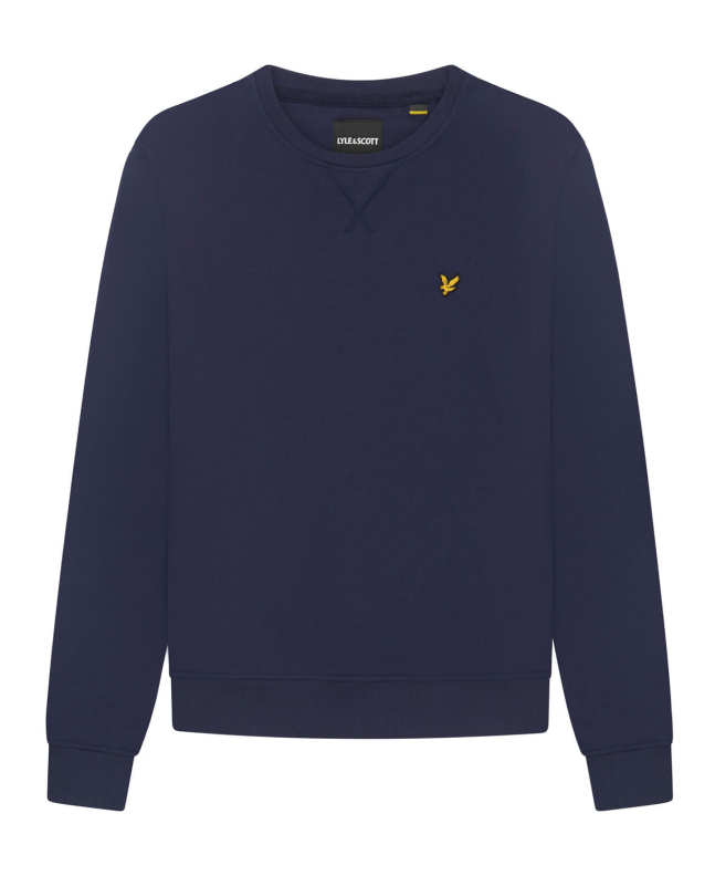 Spezial Madrid Lyle & Scott Crew Neck Sweatshirt Navy