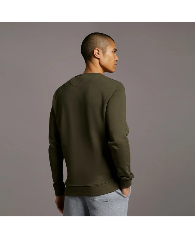 Spezial Madrid Lyle & Scott Crew Neck Sweatshirt Olive
