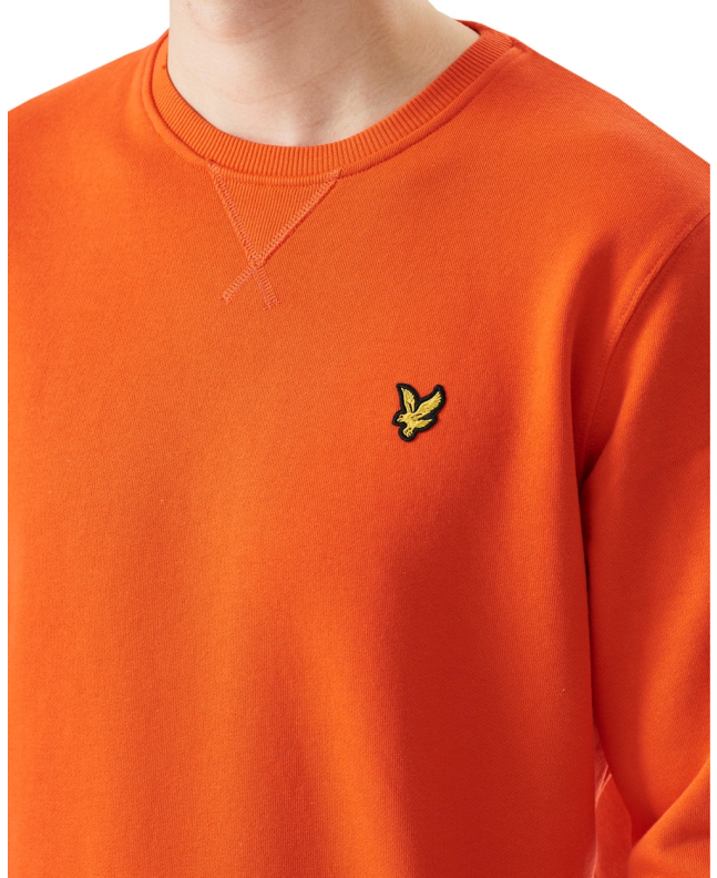 Spezial Madrid Lyle & Scott Crew Neck Sweatshirt Red Flyer