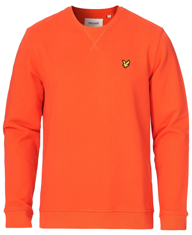 spezial madrid Lyle & Scott Crew Neck Sweatshirt Red Flyer