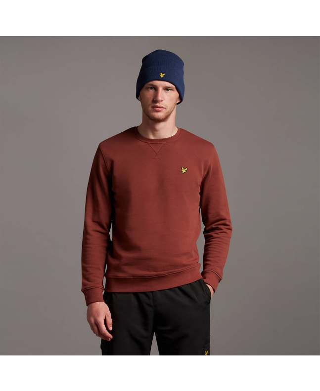 Spezial Madrid Lyle & Scott Crew Neck Sweatshirt Rust