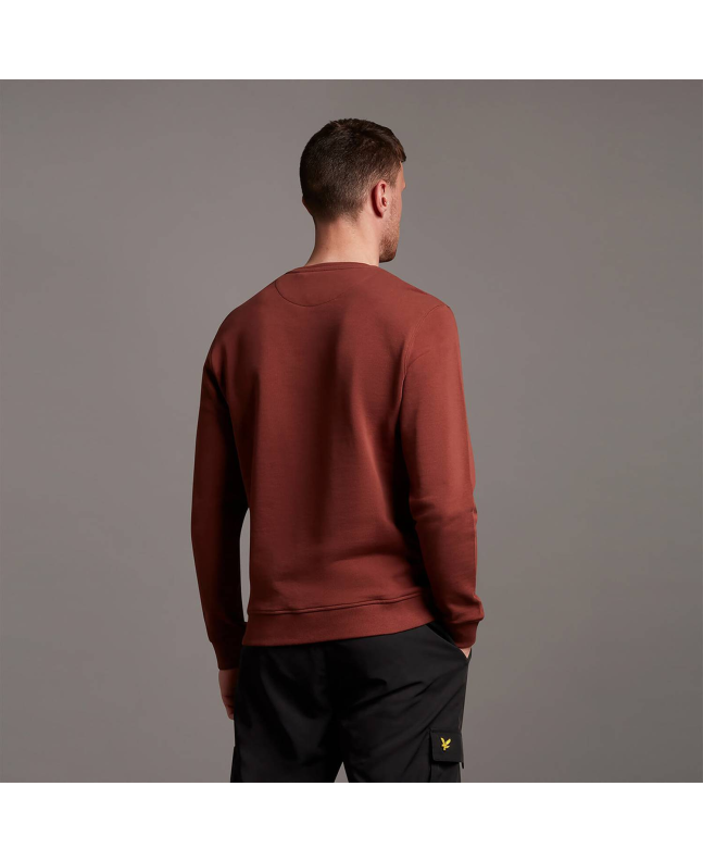 Spezial Madrid Lyle & Scott Crew Neck Sweatshirt Rust