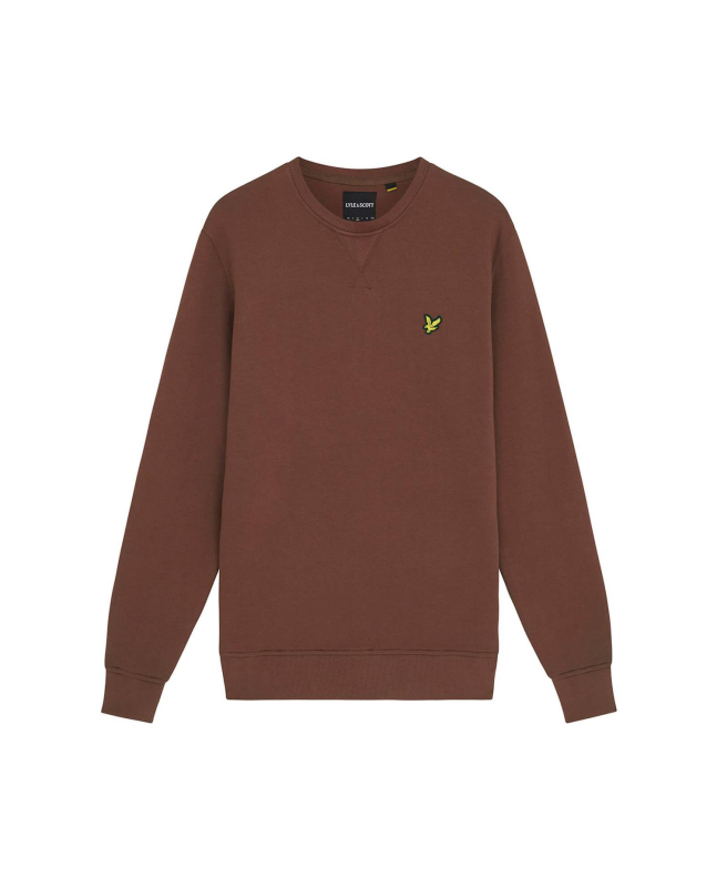 spezial madrid Lyle & Scott Crew Neck Sweatshirt Rust