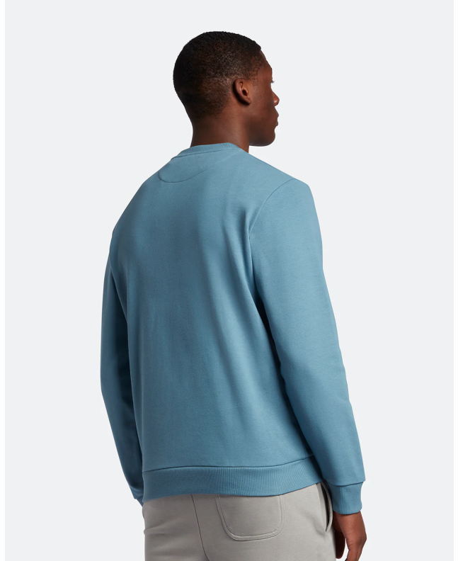 Spezial Madrid Lyle & Scott Crew Neck Sweatshirt Skipton Blue