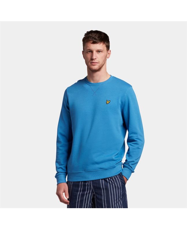 Spezial Madrid Lyle & Scott Crew Neck Sweatshirt Spring Blue