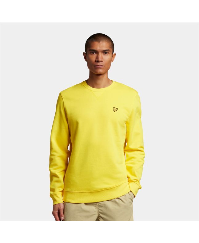 Spezial Madrid Lyle & Scott Crew Neck Sweatshirt Sunshine Yellow