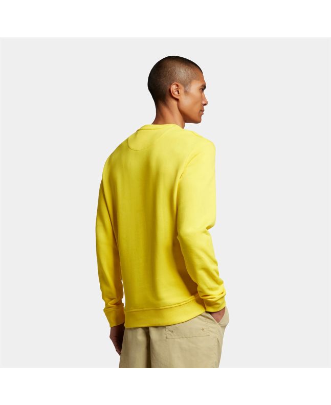 Spezial Madrid Lyle & Scott Crew Neck Sweatshirt Sunshine Yellow