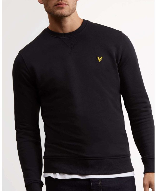 Spezial Madrid Lyle & Scott Crew Neck Sweatshirt True Black