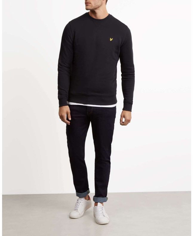 Spezial Madrid Lyle & Scott Crew Neck Sweatshirt True Black