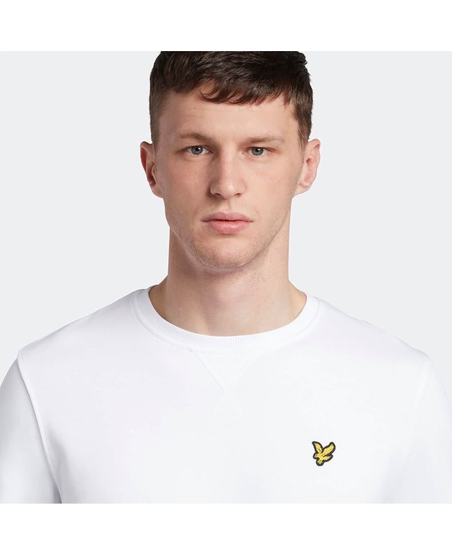 Spezial Madrid Lyle & Scott Crew Neck Sweatshirt White