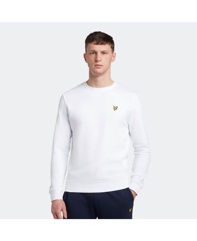 Spezial Madrid Lyle & Scott Crew Neck Sweatshirt White