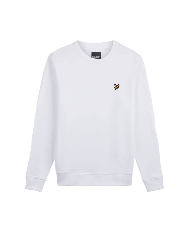 Spezial Madrid Lyle & Scott Crew Neck Sweatshirt White