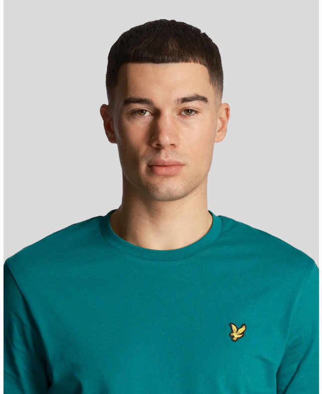 Spezial Madrid Lyle & Scott Crew Neck Tee Court Green