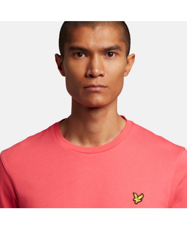 Spezial Madrid Lyle & Scott Crew Neck Tee Electric Pink