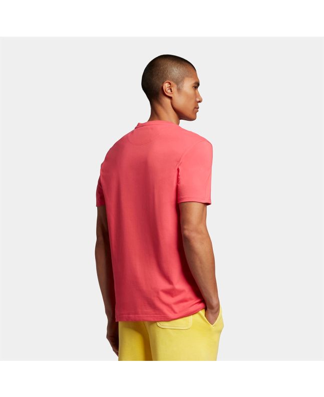 Spezial Madrid Lyle & Scott Crew Neck Tee Electric Pink