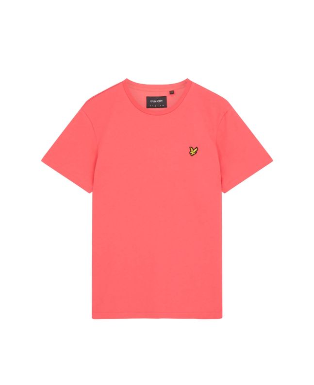 spezial madrid Lyle & Scott Crew Neck Tee Electric Pink