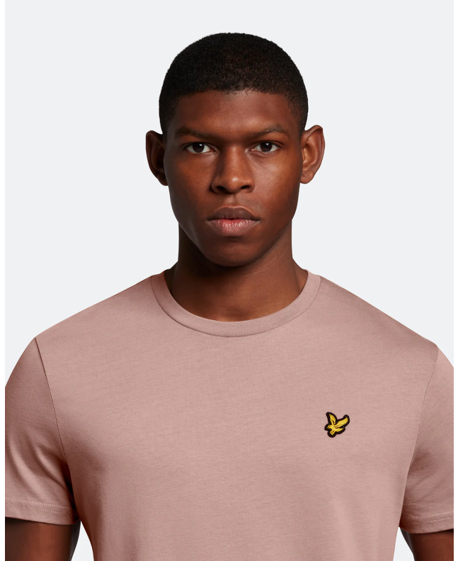Spezial Madrid Lyle & Scott Crew Neck Tee Hulton Pink