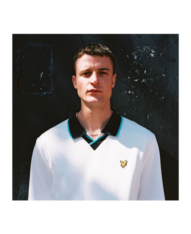 Spezial Madrid Lyle & Scott England Football Polo Shirt White