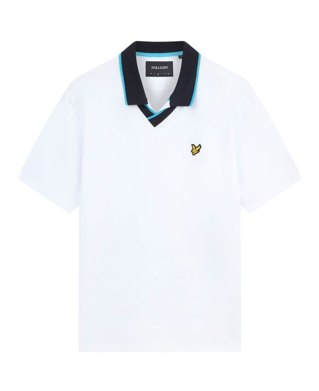 spezial madrid Lyle & Scott England Football Polo Shirt White