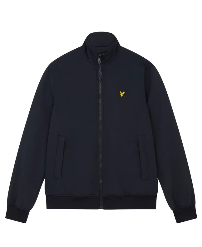 Spezial Madrid Lyle & Scott Fleece Lined Funnel Jacket Dark Navy
