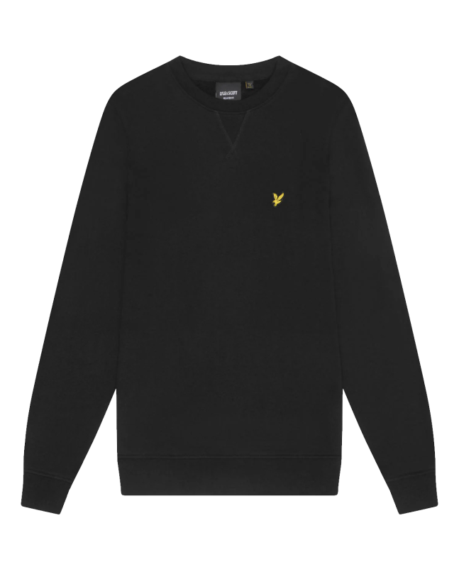spezial madrid Lyle & Scott Football For All Graphic Crew Neck Sweatshirt Jet Black