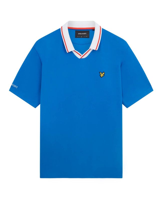 spezial madrid Lyle & Scott France Football Polo Shirt Blue