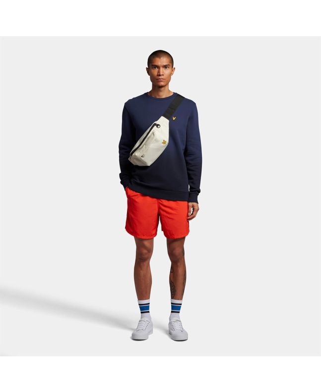 Spezial Madrid Lyle & Scott Garment Dyed Sweatshirt Dark Navy