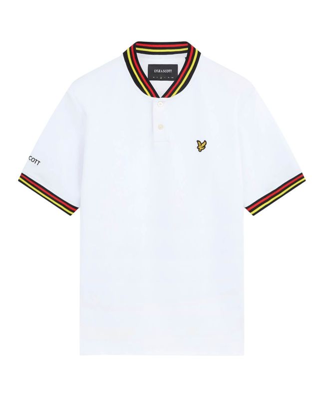 spezial madrid Lyle & Scott Germany Football Polo Shirt White