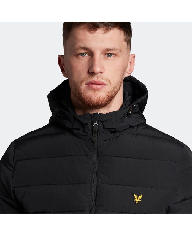 Spezial Madrid Lyle & Scott Lightweight Puffer Jacket Black
