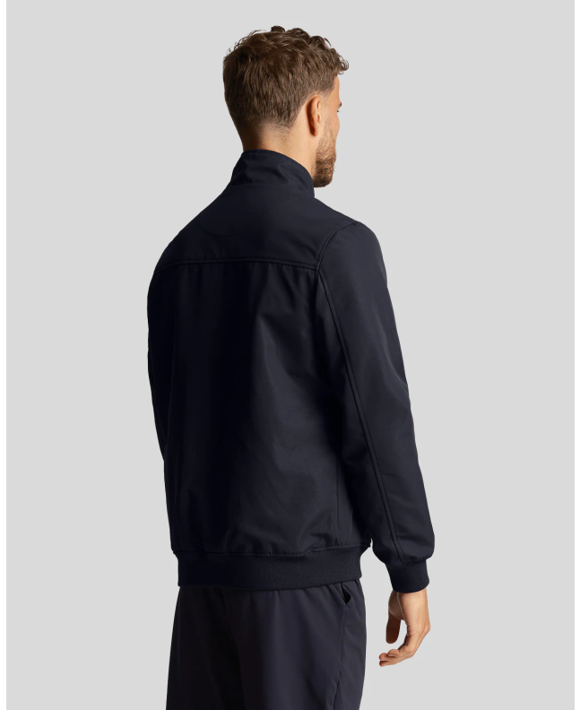 Spezial Madrid Lyle & Scott Mesh Backed Funnel Neck Jacket Dark Navy