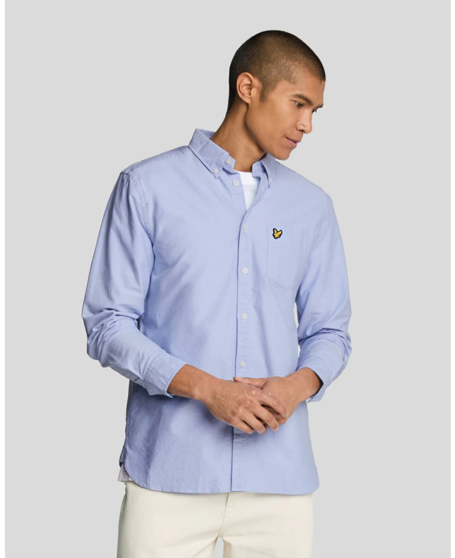 Spezial Madrid Lyle & Scott Plain Oxford Shirt Riviera