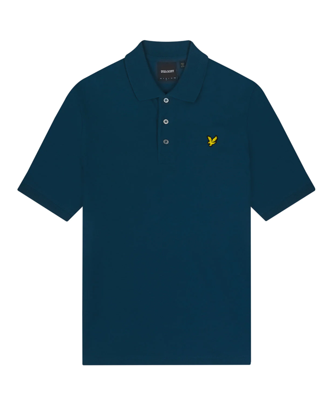 spezial madrid Lyle & Scott Plain Polo Shirt Apres Navy