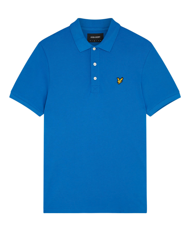 spezial madrid Lyle & Scott Plain Polo Shirt Bright Cobalt