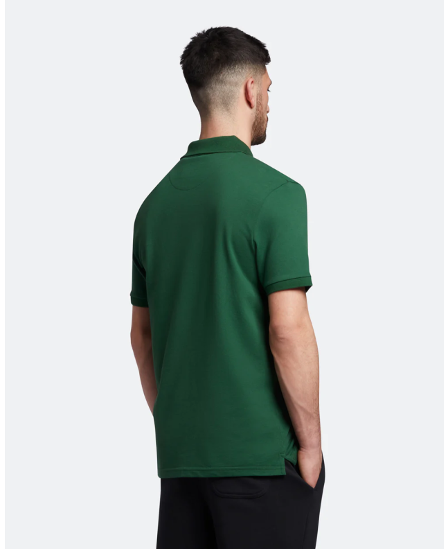 Spezial Madrid Lyle & Scott Plain Polo Shirt English Green