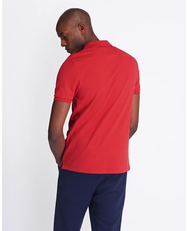 Spezial Madrid Lyle & Scott Plain Polo Shirt Gala Red